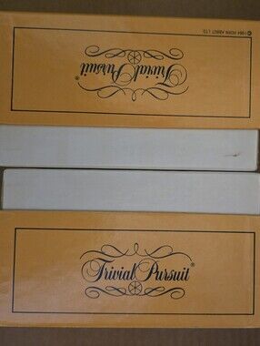 Vintage 1984 Trivial Pursuit Genus II Edition Card Expansion 100% Complete
